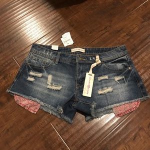 Altar’d State blue jean shorts